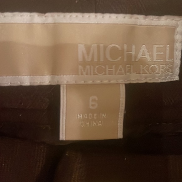 Michael Kors size 6 brown pants - Picture 2 of 4